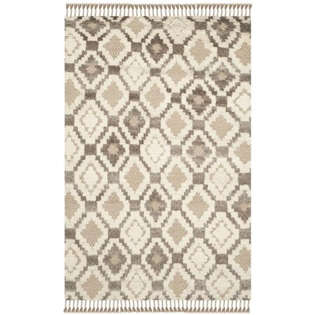 Safavieh 8 x 10 ft. Kenya Hand Knotted Large Rectangle Area RugNatural KNY807A-8